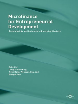 cover image of Microfinance for Entrepreneurial Development